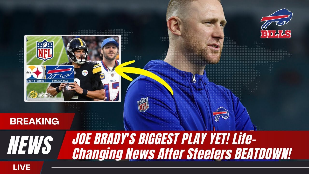💥 BILLS MAFIA IN SHOCK! Joe Brady Reveals SECRET After Steelers GAME! 💥