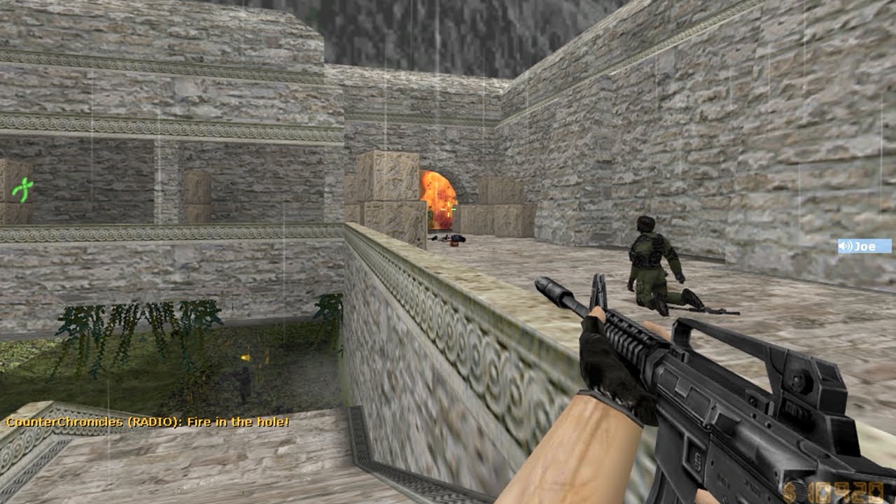 Counter-Strike 1.6 | de_aztec as CT - Gameplay