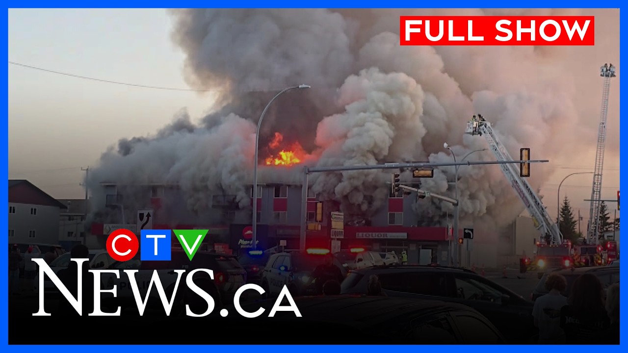 Deadly apartment fire caused by car hitting building | CTV Your Morning Edmonton for July 14, 2026