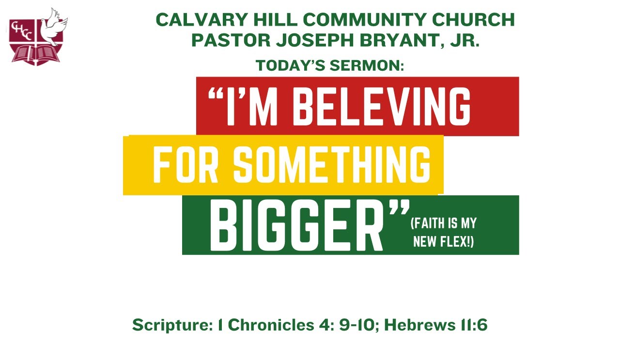 Calvary Hill Community Church- LIVE  // February 1, 2026