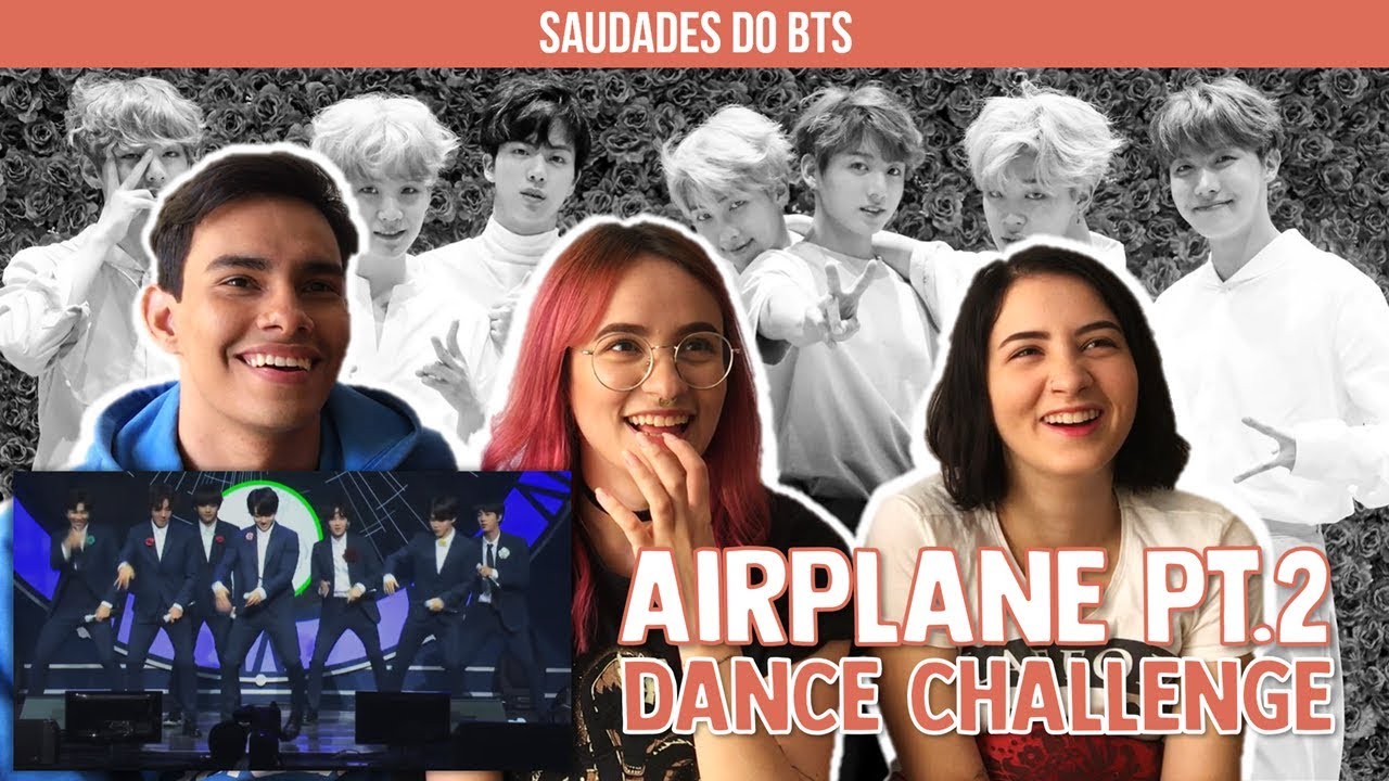 BTS - Airplane pt.2 + Dance Challenge (Reaction) | Três de Outubro