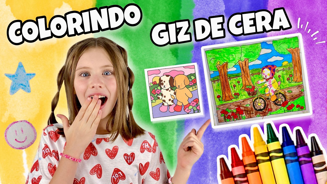 💗 PINTANDO BOBBIE GOODS com GIZ DE CERA