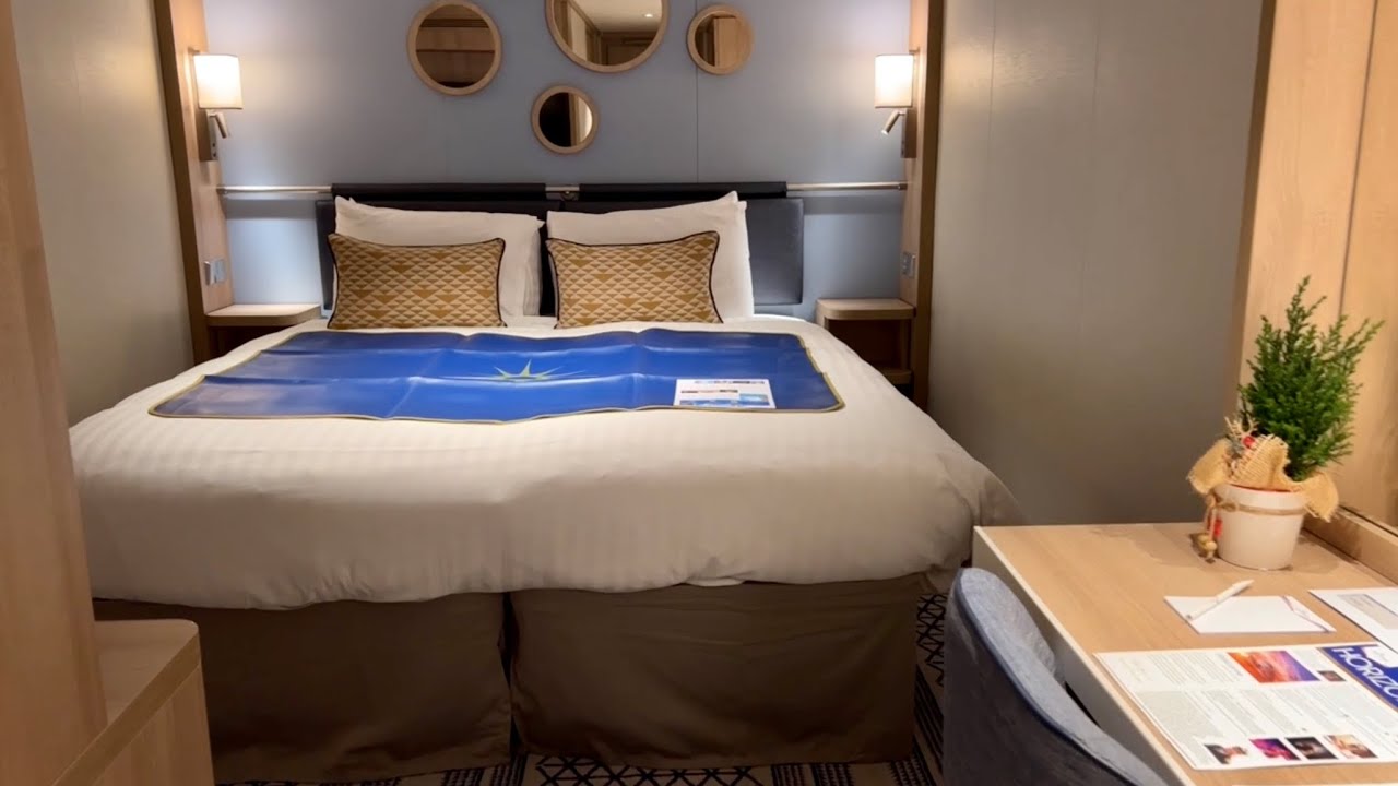Полный обзор P&O Arvia Interior Inside Cabin Maiden Voyage