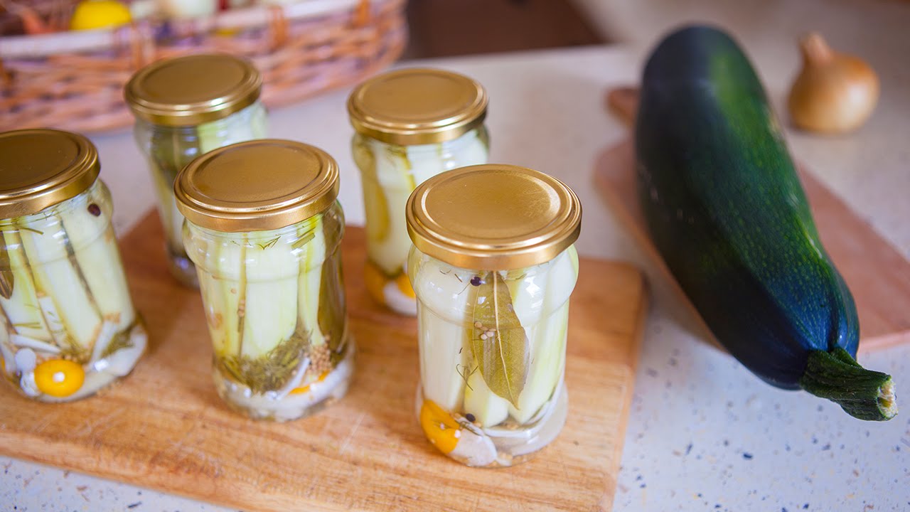 Courgette inmaken