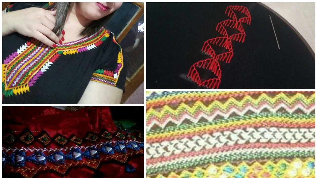nouveau modèle motif broderie à la main avec Sam Bay