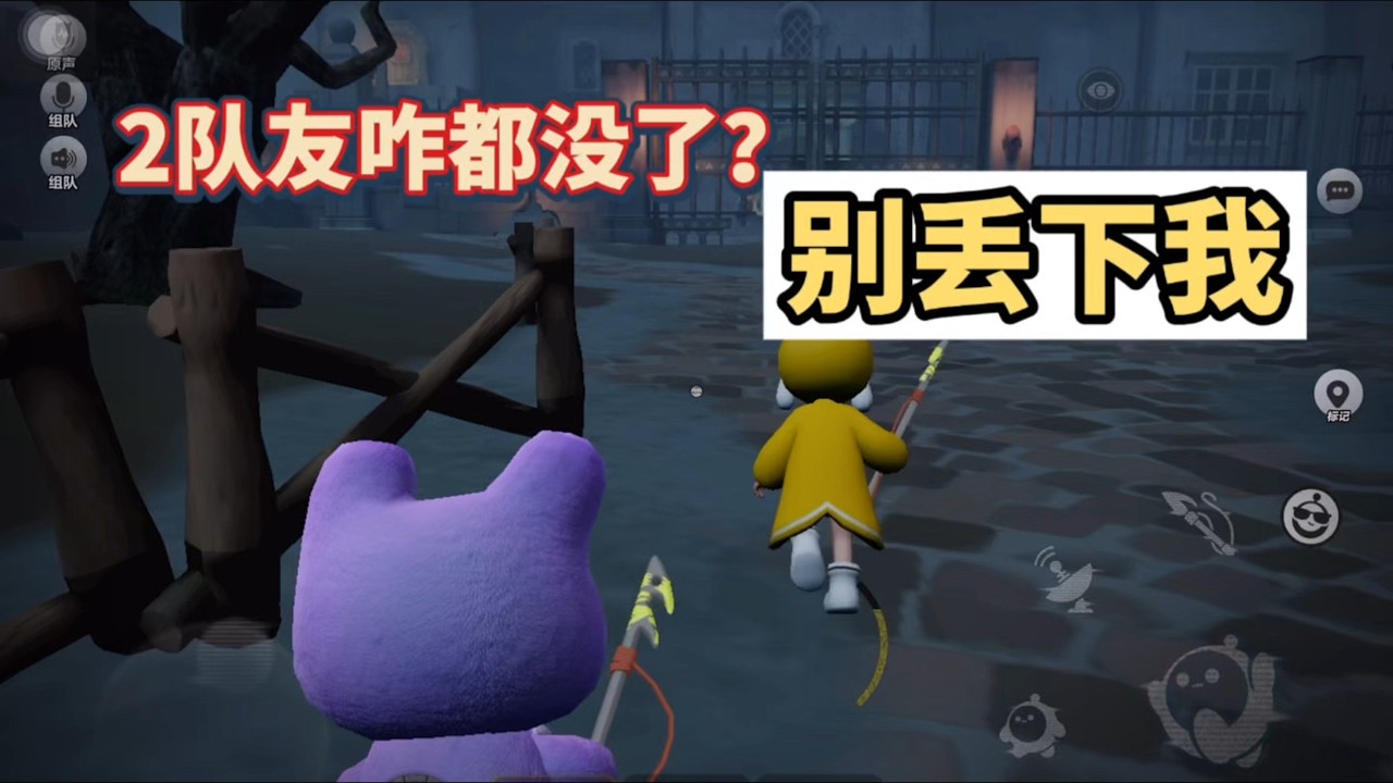 队友别丢下我呀