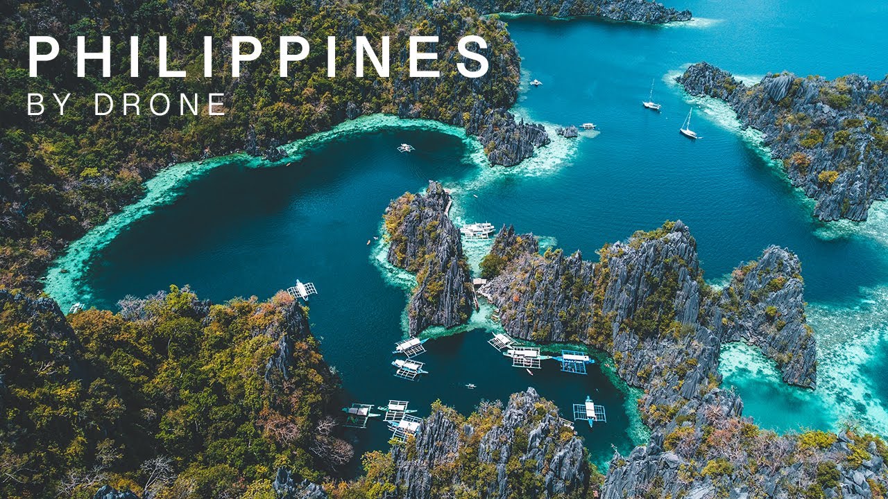 Philippinen Rundreise per Drohne | Reisevideo in 4K