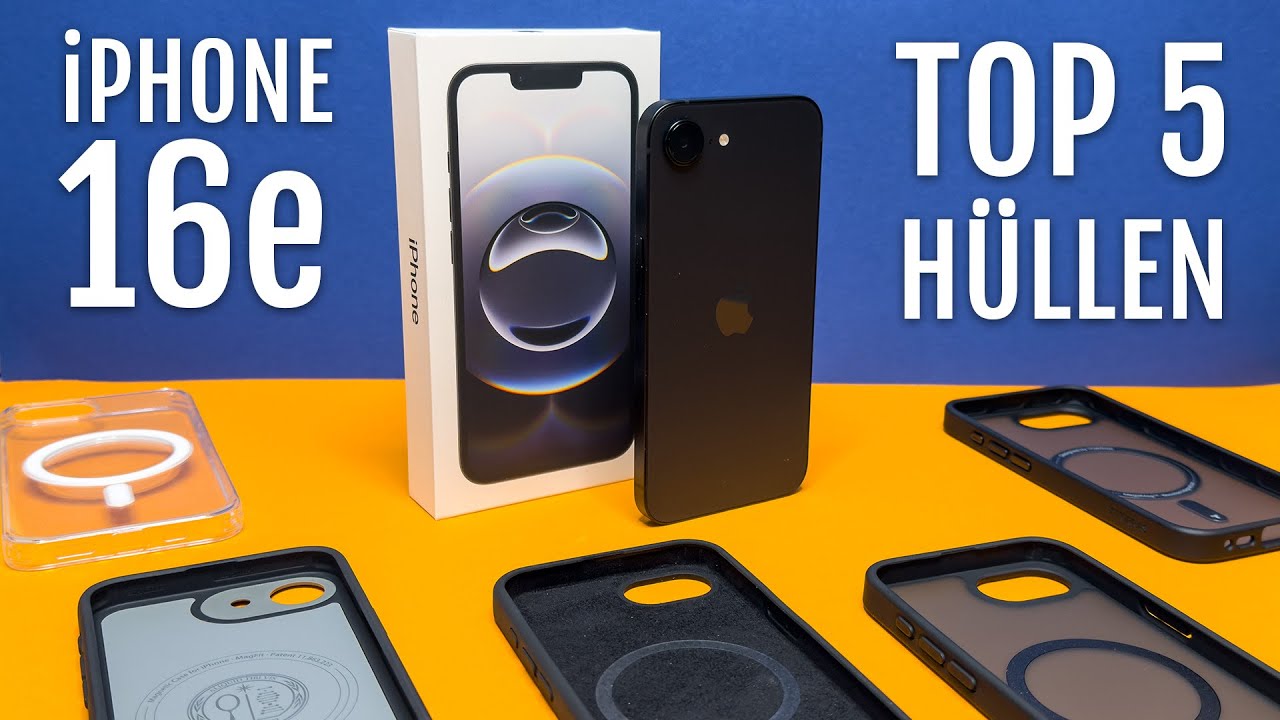 🔥 Die 5 Besten iPhone 16e Hüllen im Test – Schutz, Stil & MagSafe!