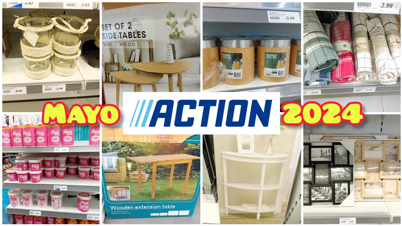 ACTION 🛒 🛍  NOVEDADES DECORACIÓN Y HOGAR, MAYO 2024. LIMPIEZA, DECO, HOGAR Y MÁS @Amunaysuscosas
