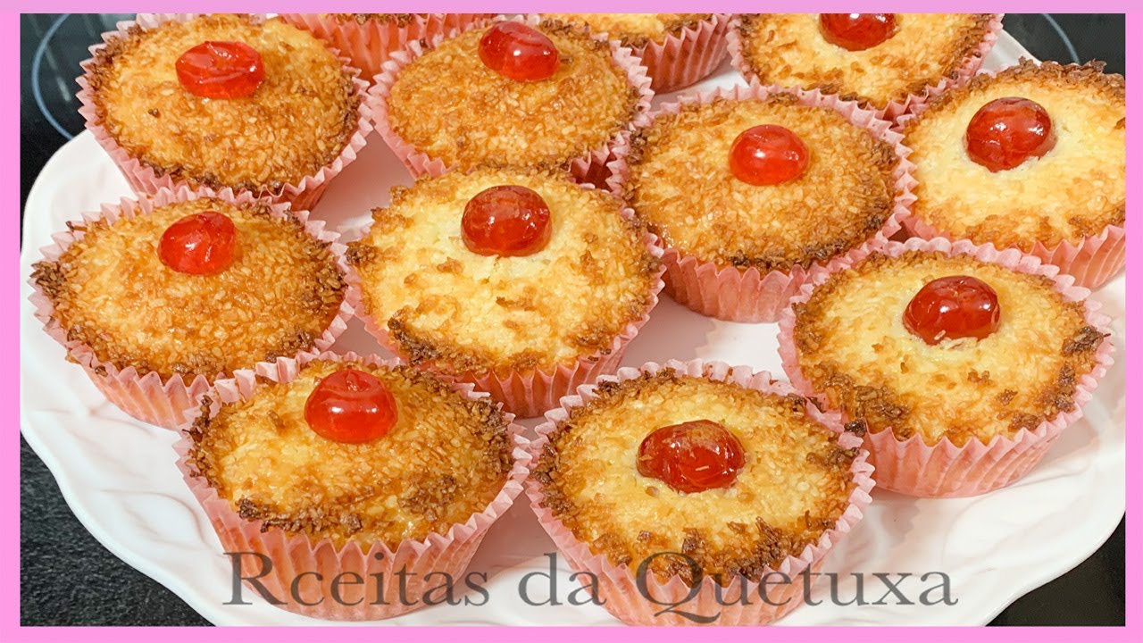 Facil e rapido : Cocada de Leite Condensado |Bolinhos de coco - Receitas da Quetuxa