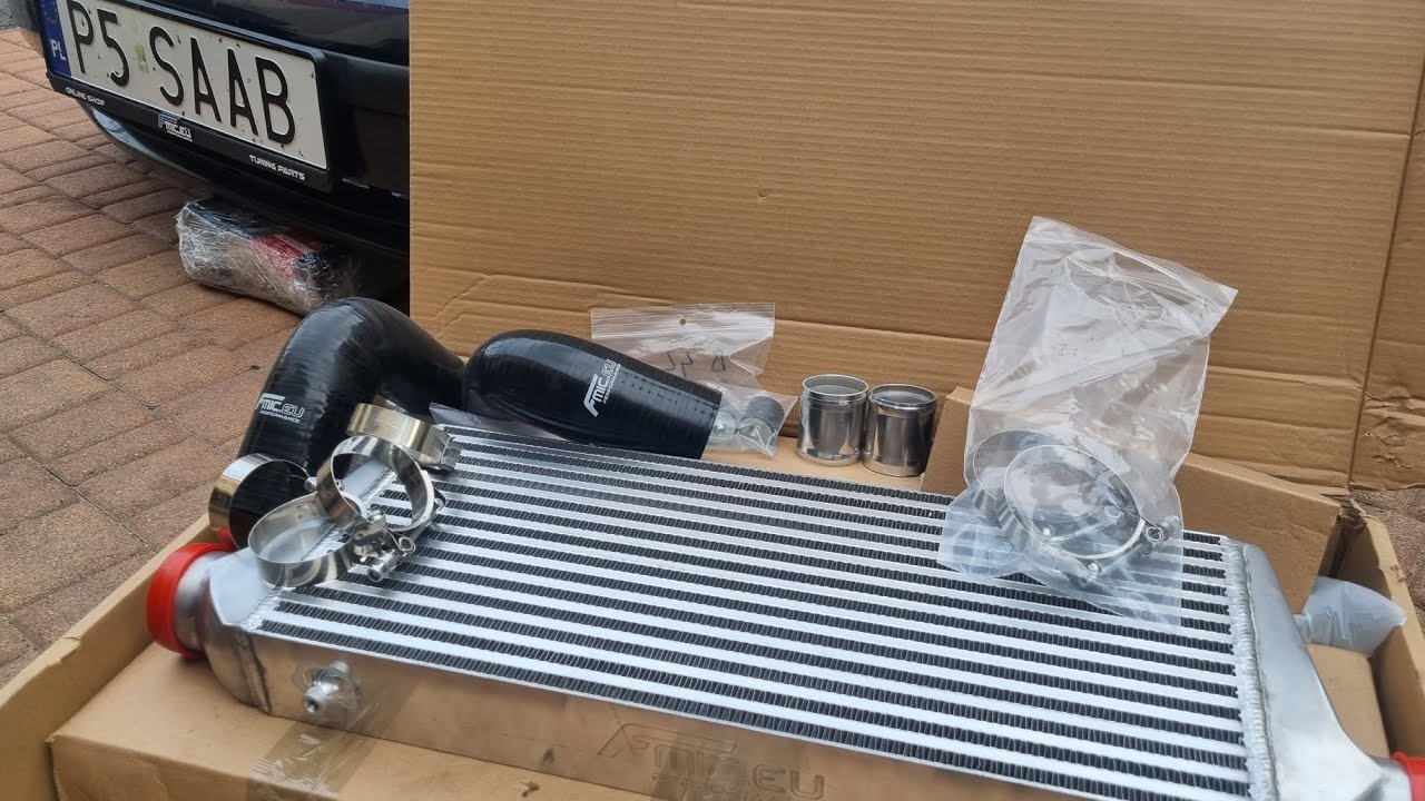Saab 95 tuning Intercooler FMIC b205e 2.0t PART 1