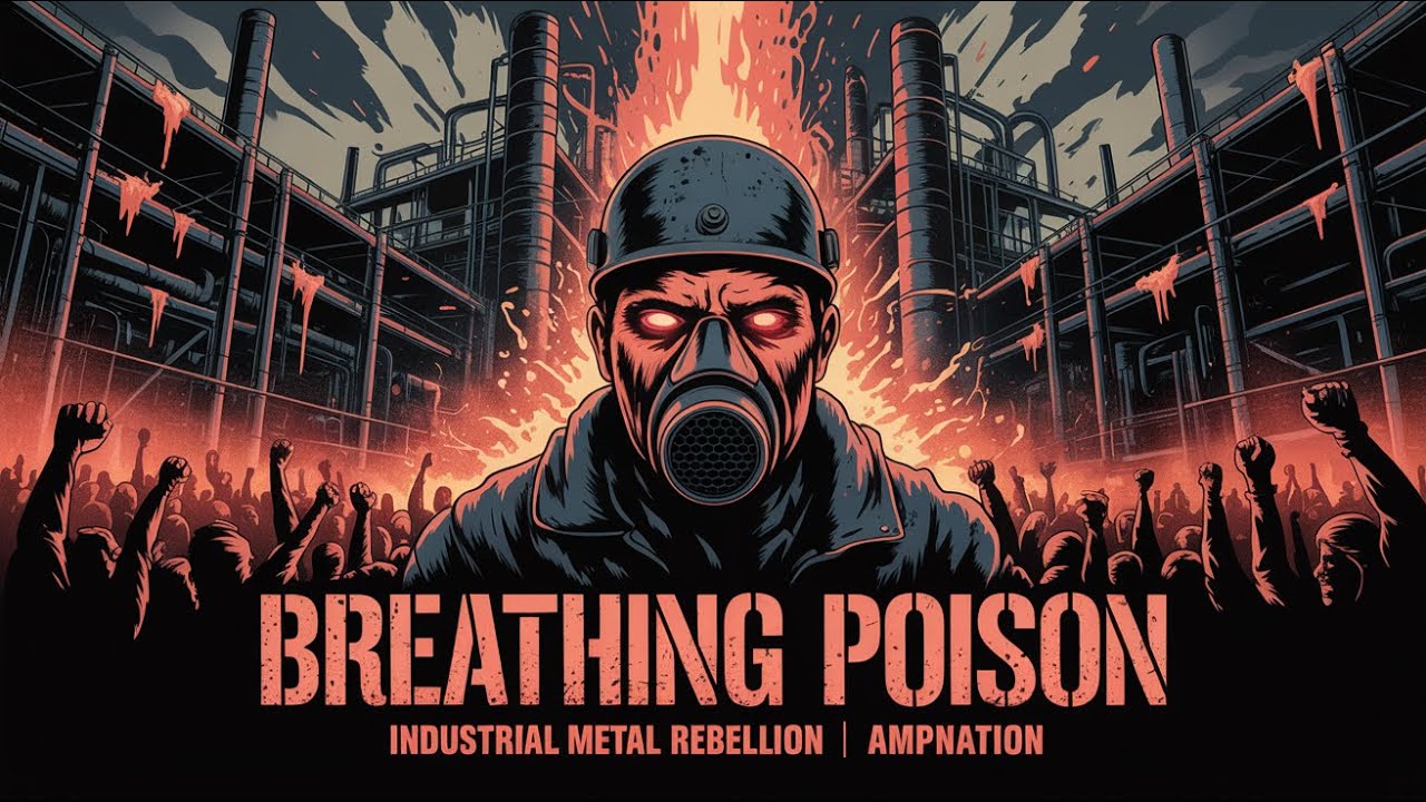 Breathing Poison – Industrial Sludge Metal Anthem of Worker Rebellion | Metal Madness | AmpNation