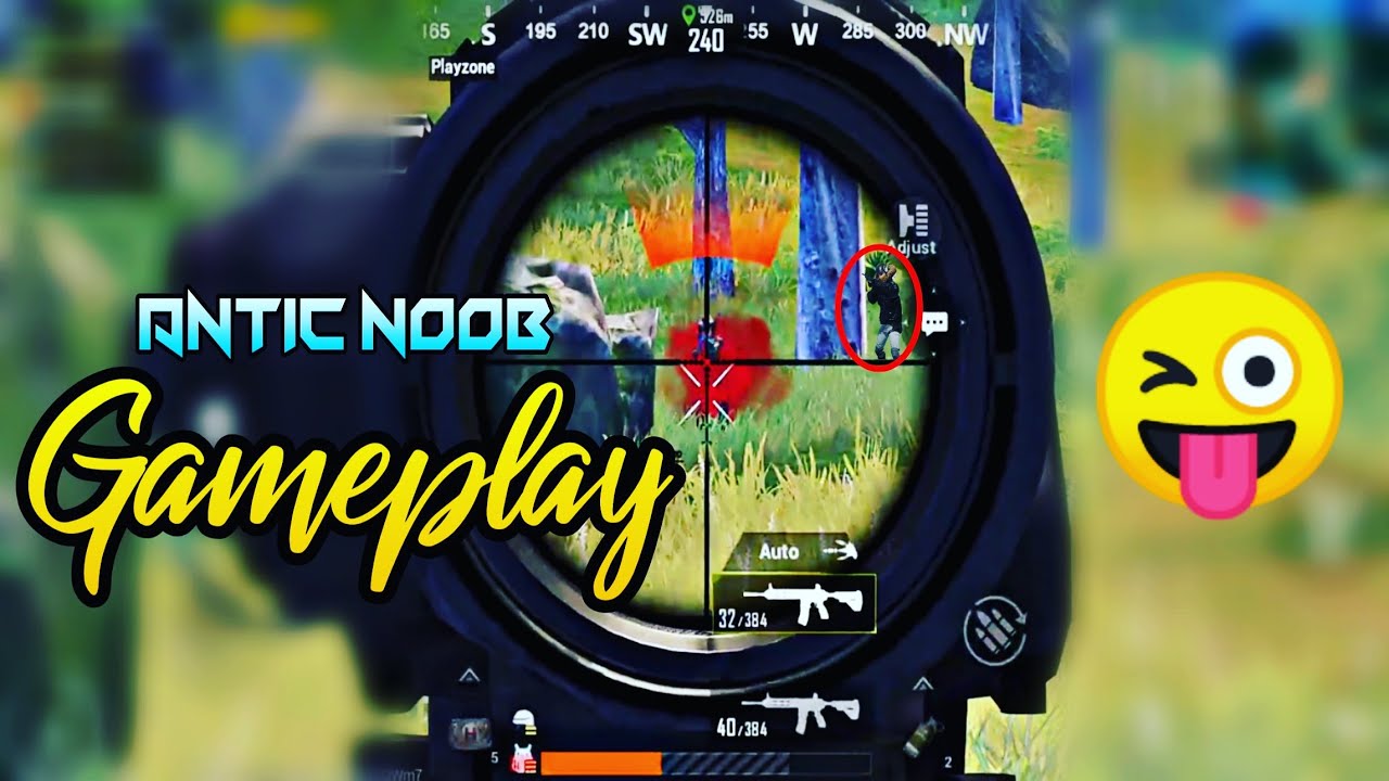Antic Noob On Fire in Pubg Mobile Gameplay And Montage Best Clutch M416 +6x By ANTIC NOOB