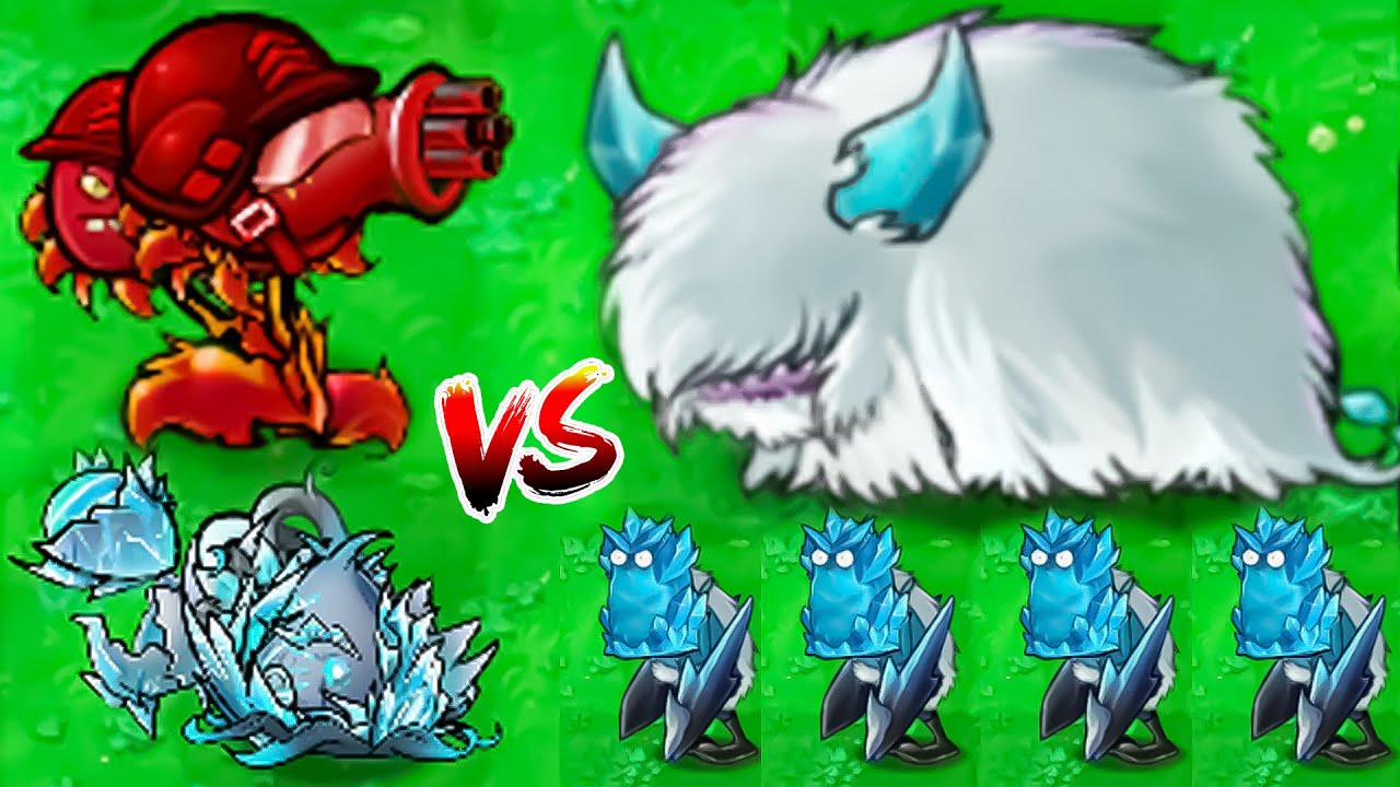 PVZ Fusion 2.5.1 Mystery Box Lava Hybrid Plants Vs Ultimate Yak Zombies | Pvz Hard Level Max