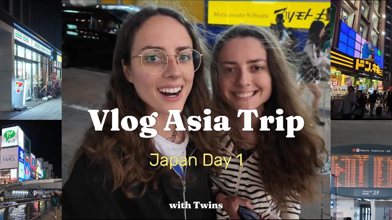 Vlog Asia Trip Day 1 - Japan - French Twins on a trip