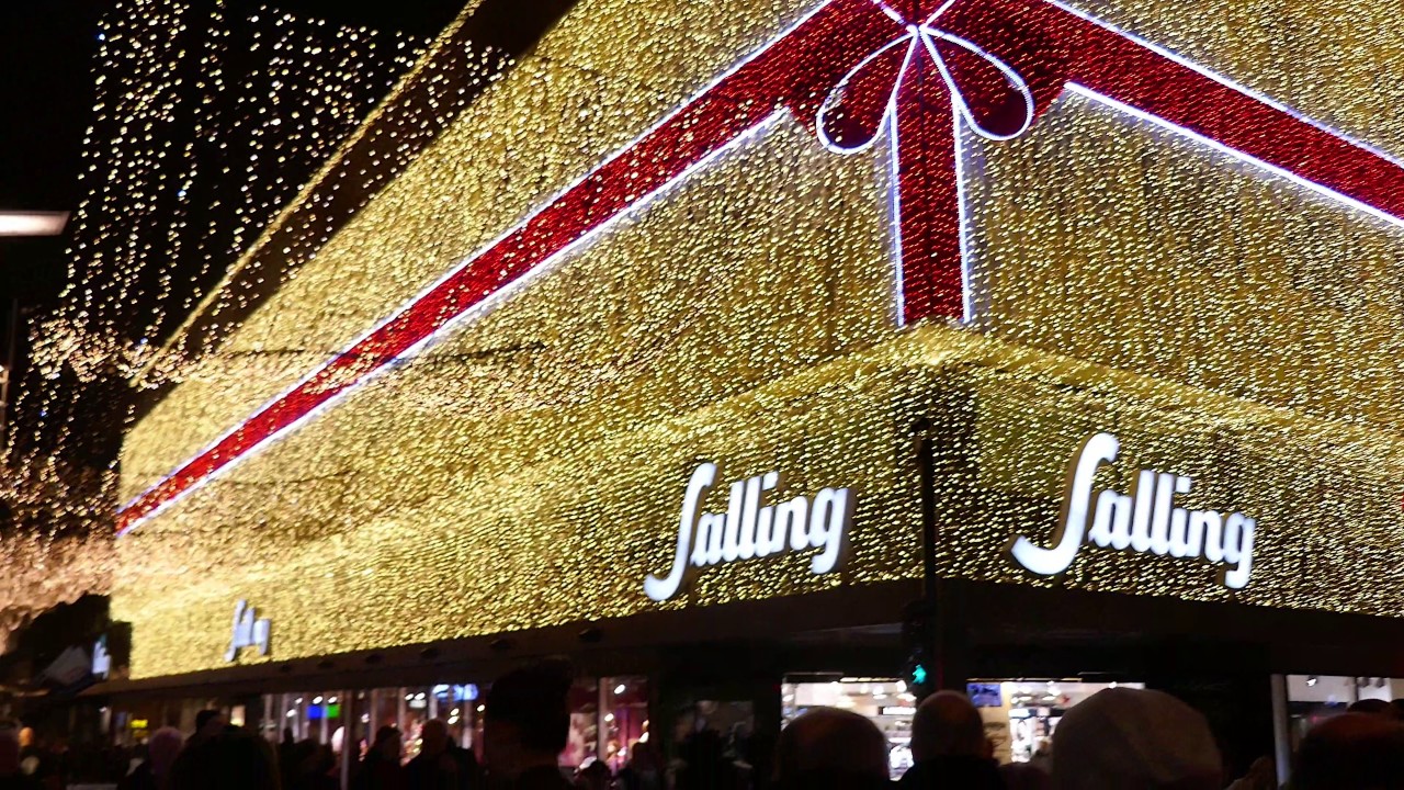 Christmas greetings from Aarhus, Denmark - 4K Video