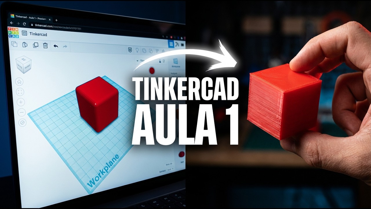 Curso Básico de Tinkercad — Primeiros Passos na Modelagem 3D