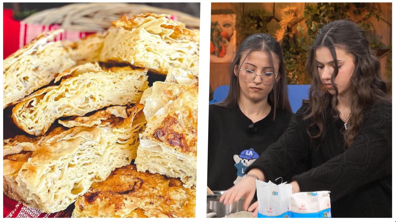 Rreze Dielli - Byrek me qumësht, vezë dhe djathë / 17 vjeçaret me pasion gatimin