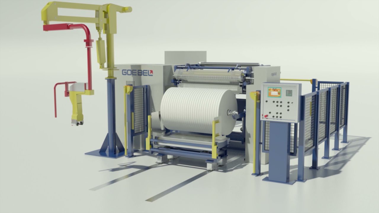 RAPID D1: High-Precision Slitter Rewinder for Converting Paper, Board and other Materials
