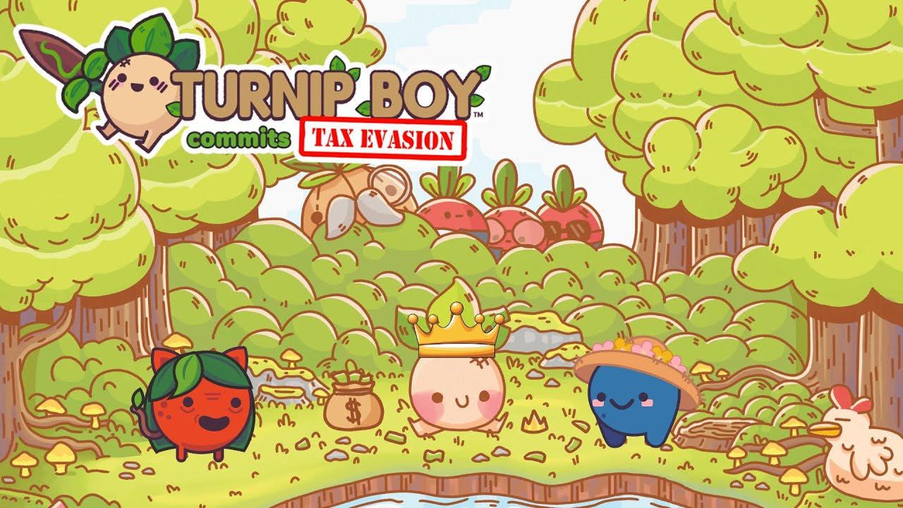 Turnip Boy Commits Tax Evasion Part 1: Theft, Vandalism and Tax Evasion!