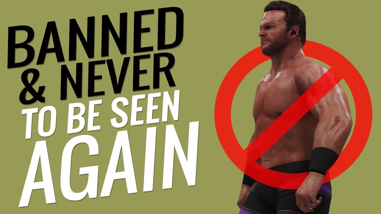 Banned Wrestlers We'll Never See Again In A WWE Video Game