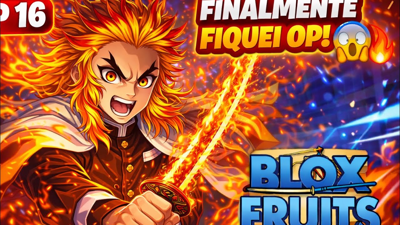 EP 16 – FINALMENTE FIQUEI OP! 🔥 RENGOKU NO LIMITE NO BLOX FRUITS 😱