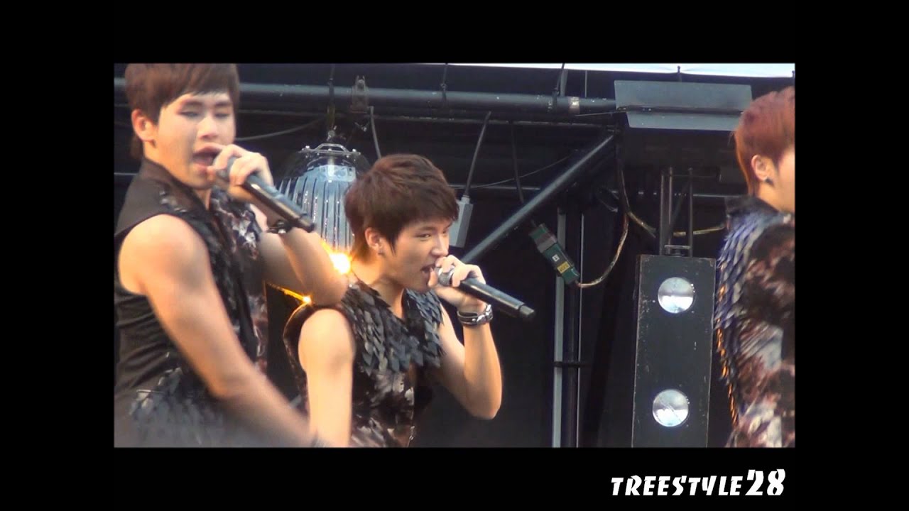 120902 INFINITE Encore The Chaser Woohyun Fancam