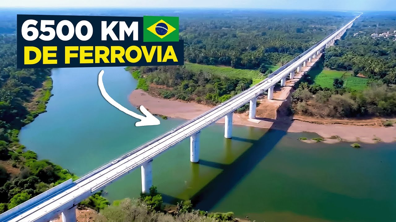 Ferrovia Bioceânica - Insana Ferrovia Chinesa que Vai Atravessar o Brasil!