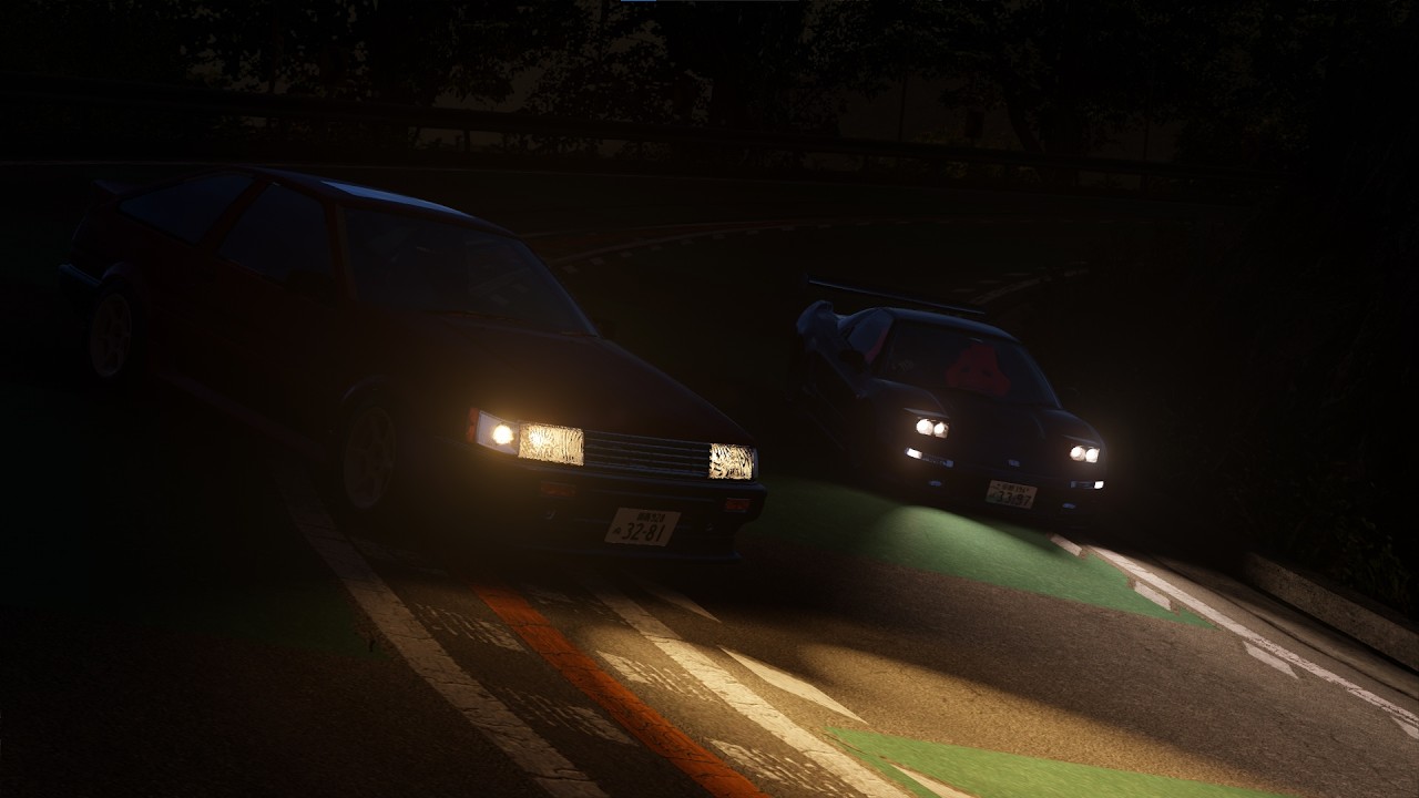 AE86 Tuned vs NSX NA1 Assetto Corsa cinematic