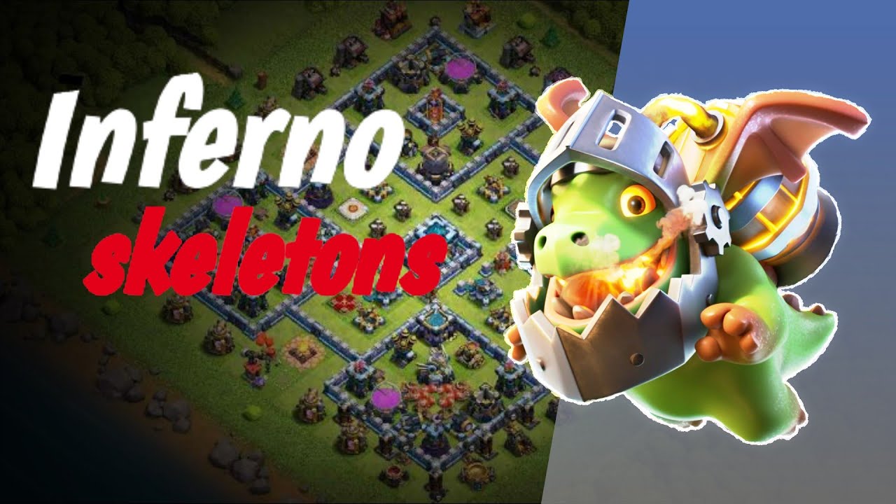 Inferno dragon attack strategy Th13 | Clash of Clan