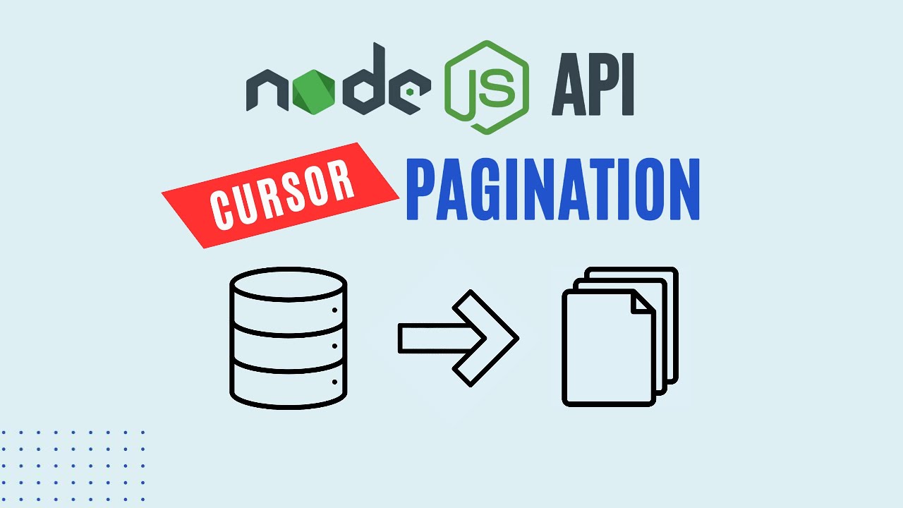 Создайте мощный REST API с курсорной пагинацией в Node.js