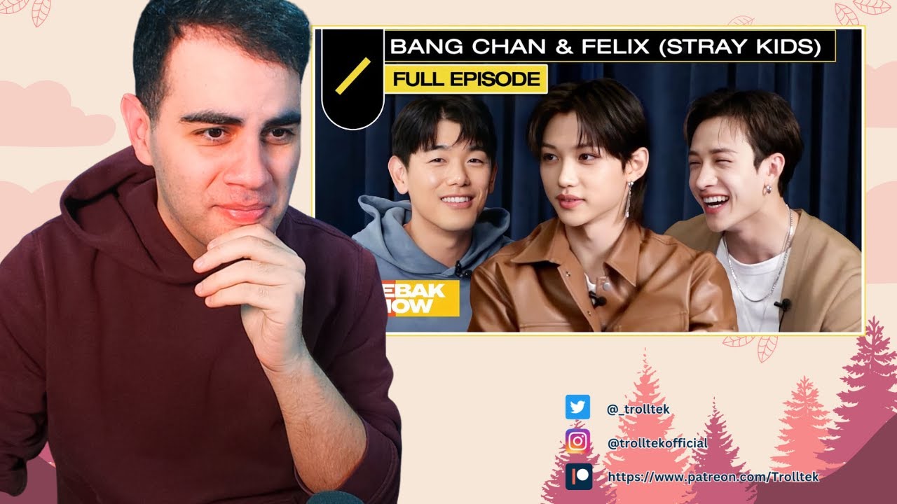 I LOVE THIS INTERVIEW! | Stray Kids' Bang Chan and Felix Catch Up with Eric Nam REACTION!