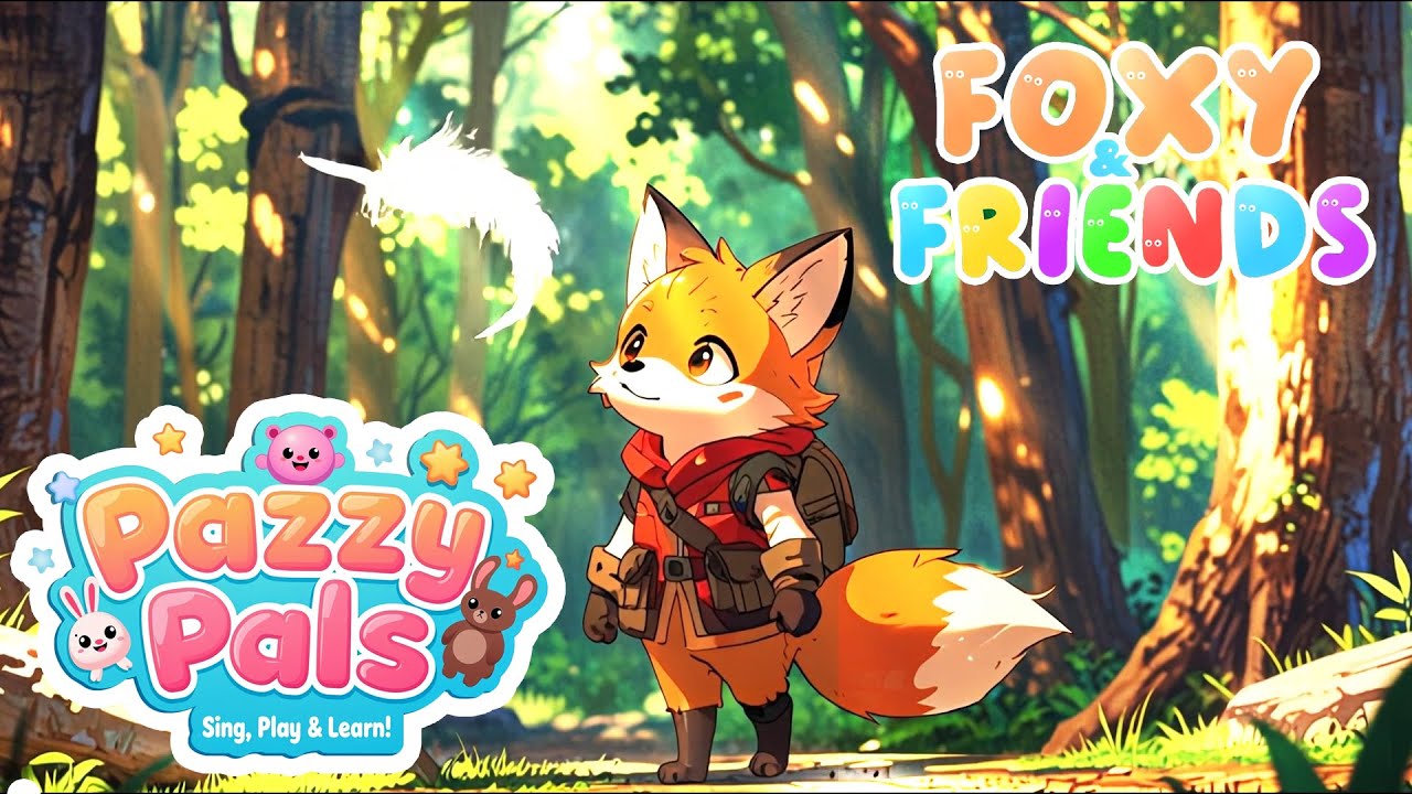 Foxy & Friends Episode 1 – Feather in the Wind 🦊🪶| Kids Cartoon