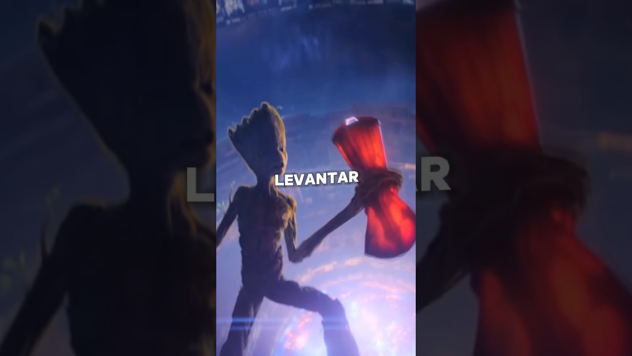 Por que que o groot conseguiu levantar a stormbreaker?