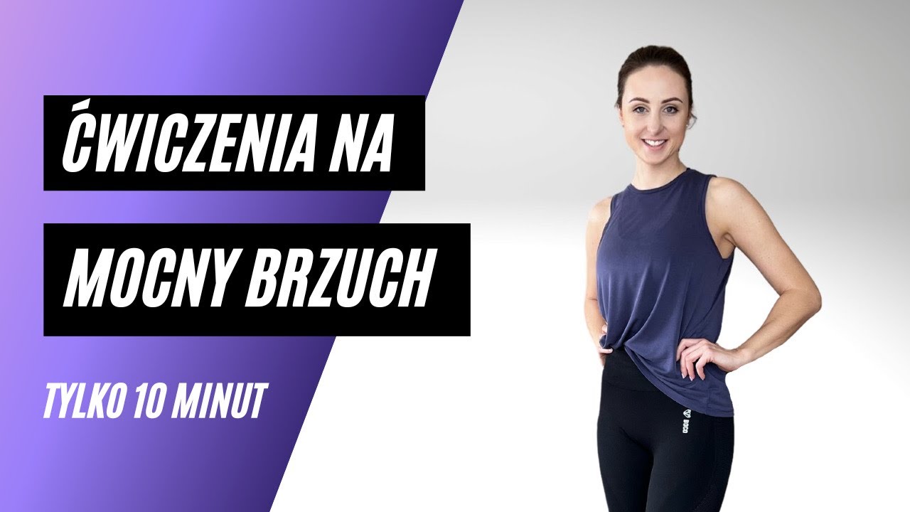 Ćwiczenia na mocny brzuch / 10 minut / bez powtarzania