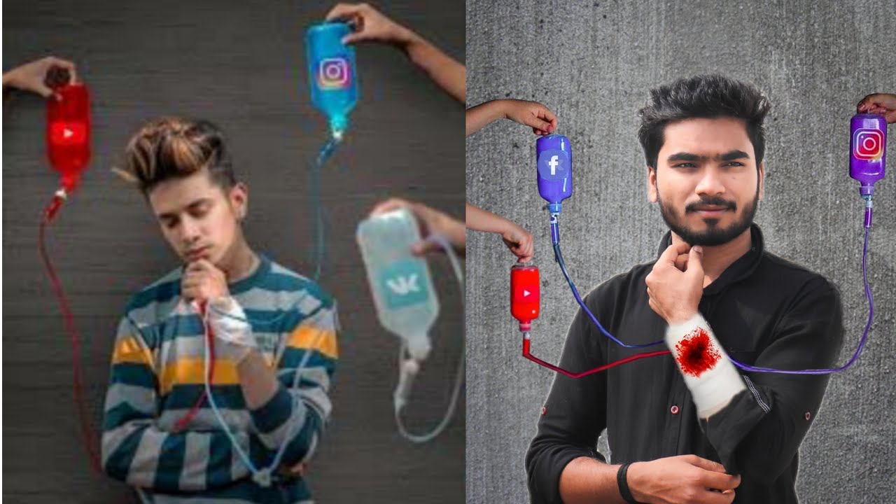 Blood Donor Day Photo Editing 💉. Instagram Viral Photo Editing Tutorial. Bleed Bottle editing🔥.