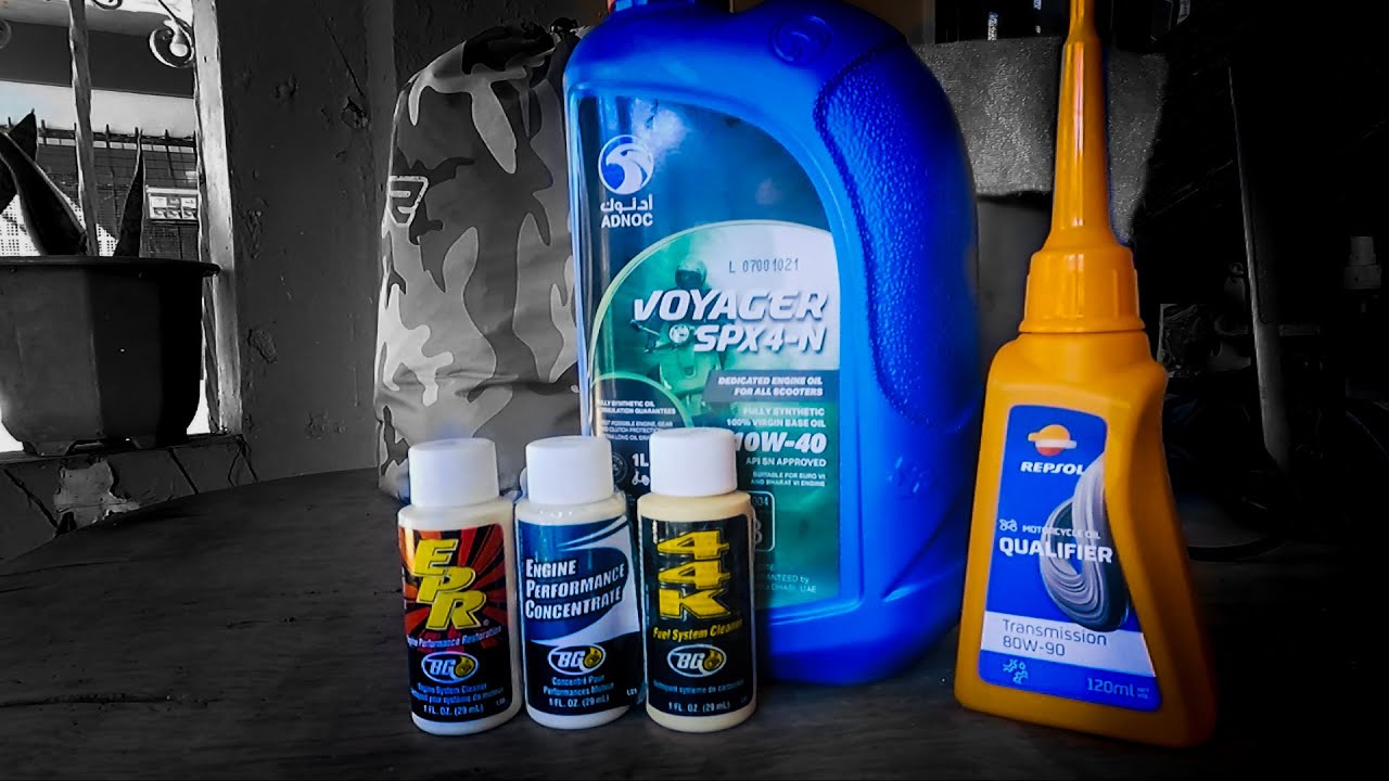 Honda Airblade 160 (Change Oil) | Adnoc Voyager | Repsol Qualifier | BG Products