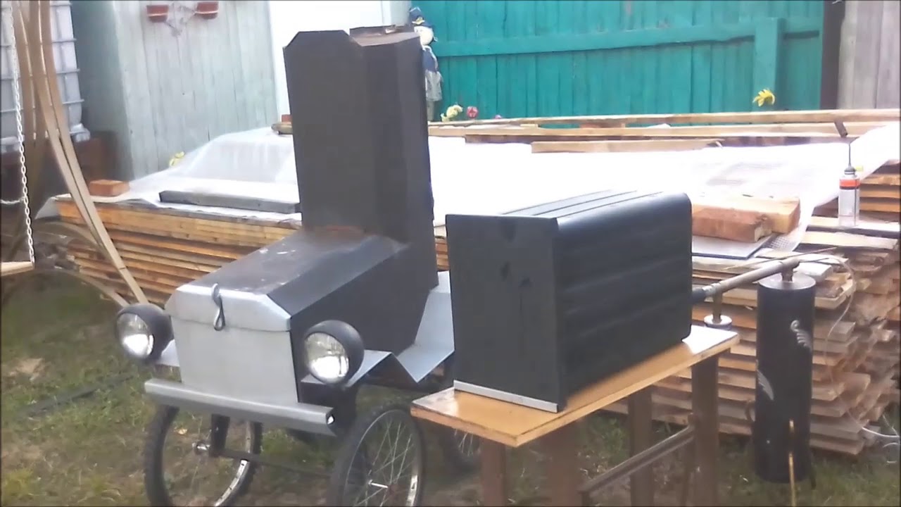 ССР (С)делано (С)воими (Р)уками Дымогенератор и газовая камера (коптильня)
