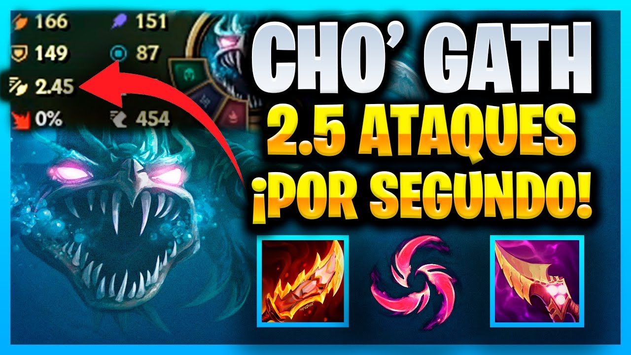 CON ESTOS 2 OBJETOS CHO'GATH ES IMPARABLE
