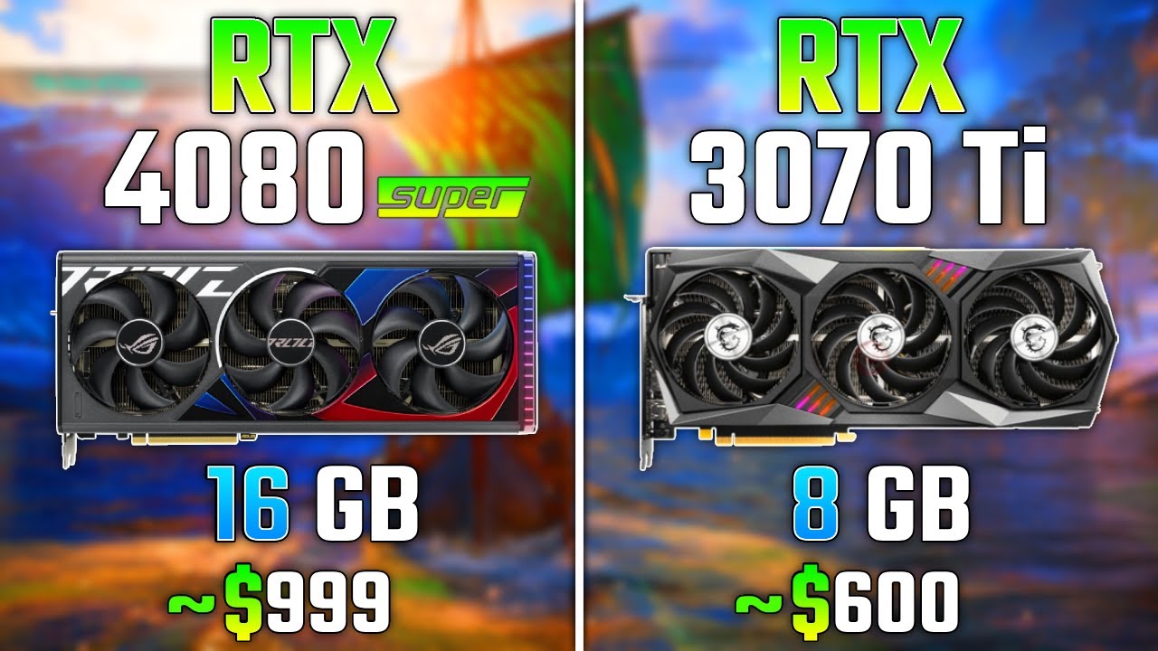 RTX 4080 SUPER vs RTX 3070 Ti | Test in 7 Games