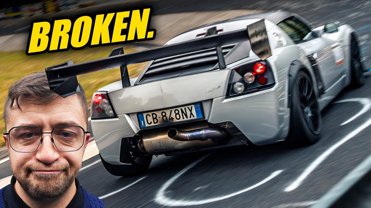 Too Much Downforce & Power Broke It😭 // N&uuml;rburgring