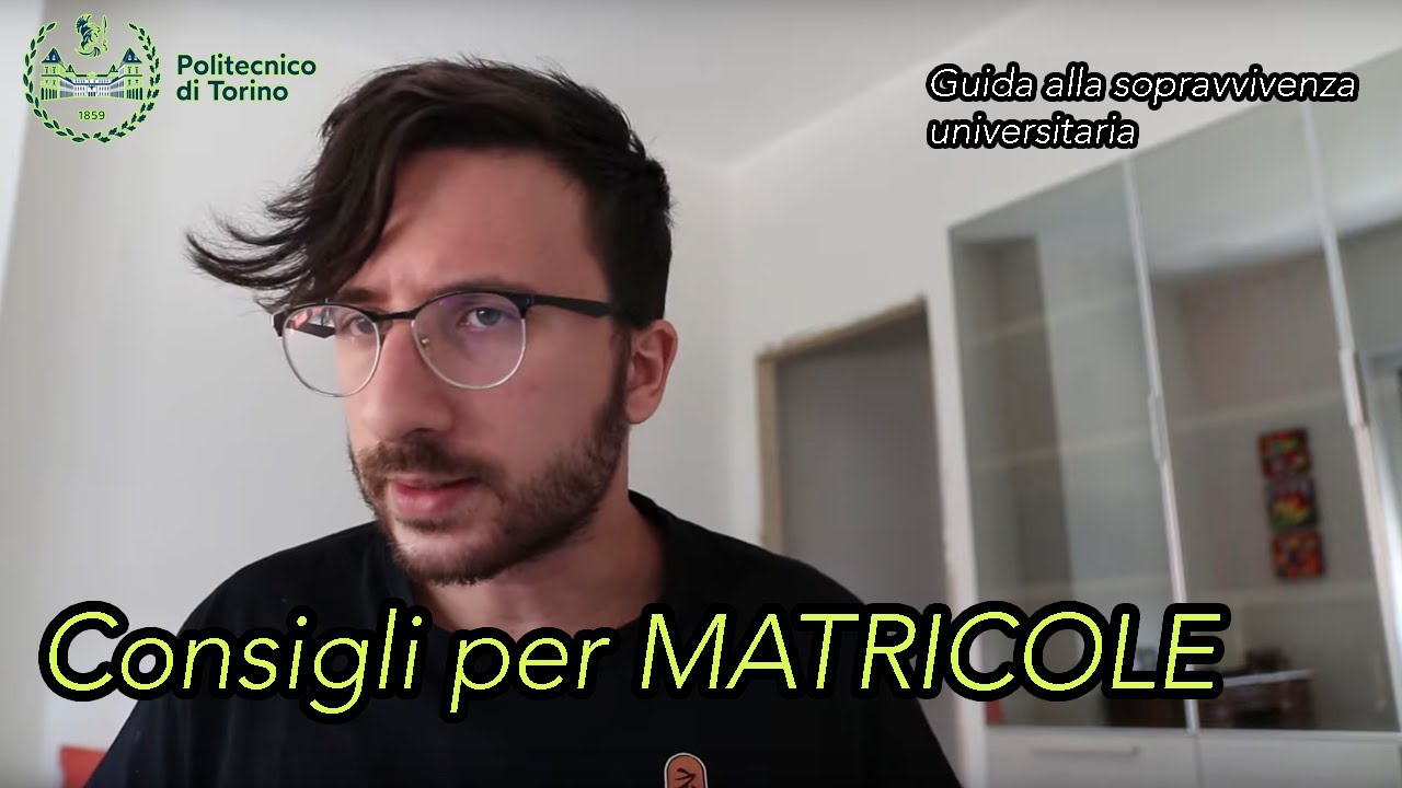 CONSIGLI utili per MATRICOLE spaventate