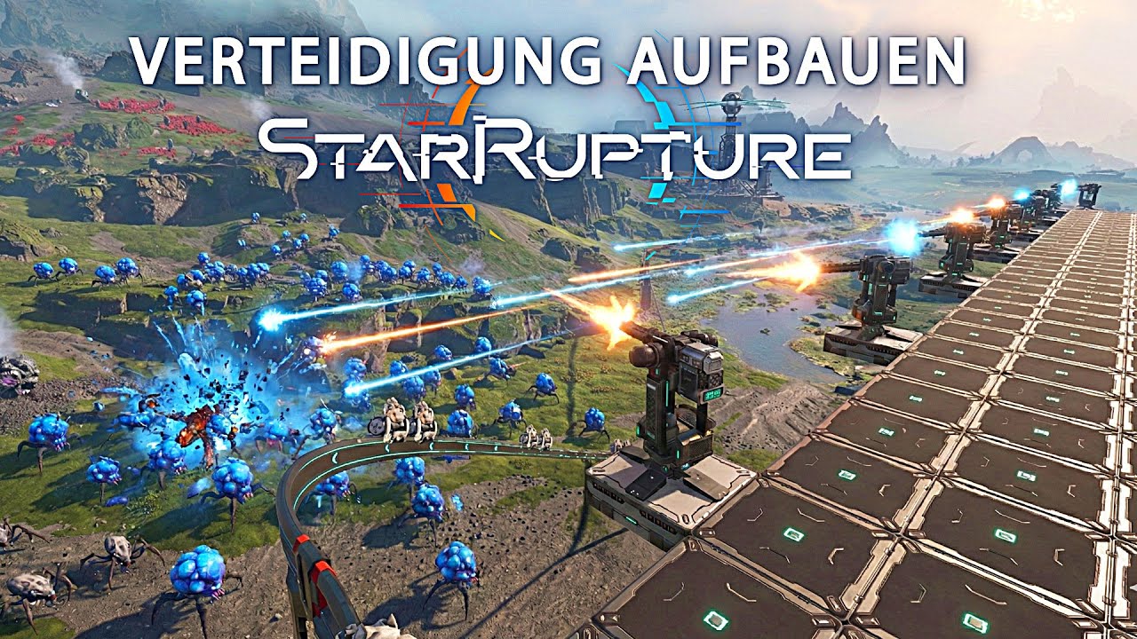 Verteidigung aufbauen im StarRupture Early Access Start