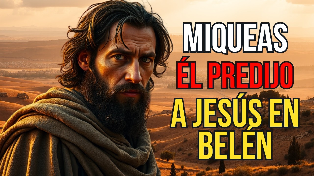 La historia de MIQUEAS: La Profecía que Anunció el Nacimiento de Jesús