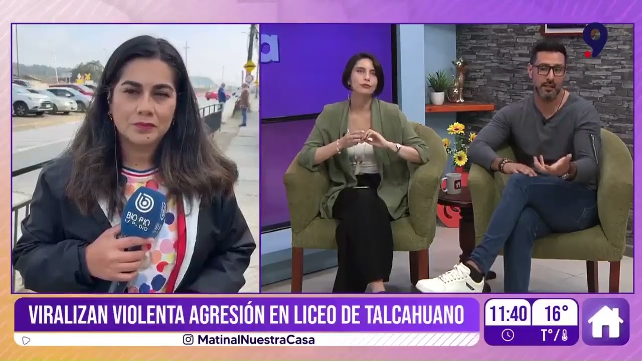 Viralizan violenta agresión en Liceo de Talcahuano
