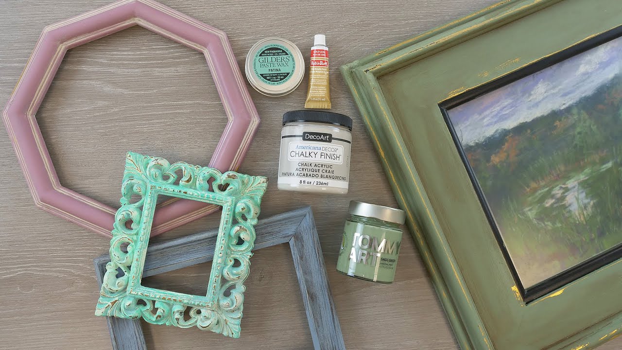 How to Makeover an Old Frame