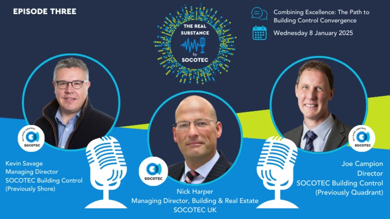 The Real Substance Episode 3 - Combining Excellence: The Path to Building Control Convergence