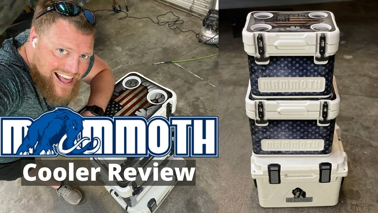 Mammoth Coolers Review, How Long Does The 25qt & 30qt Hold Ice Against A Kong 25 qt Cooler