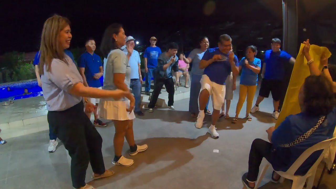 PINEDA Family Christmas Party 2025 - Cheering Blue Team
