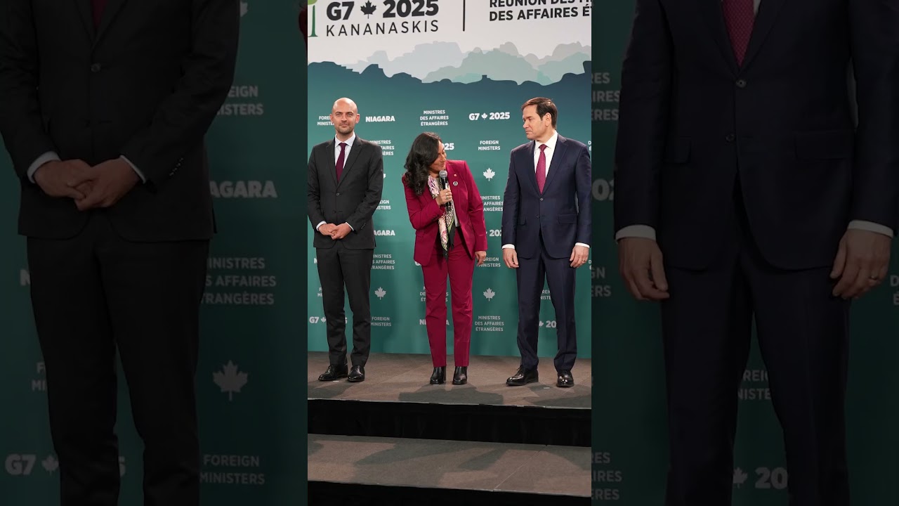 Secretary Rubio at the G7